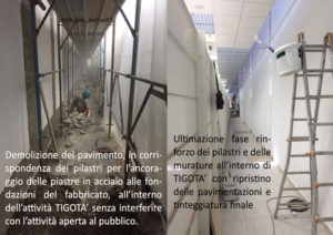 Lavorazioni via Darsena prima - dopo